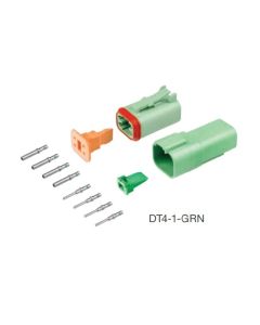 Deutsch DT4-1-GRN DT Series 4 Pin Green Connector Kit